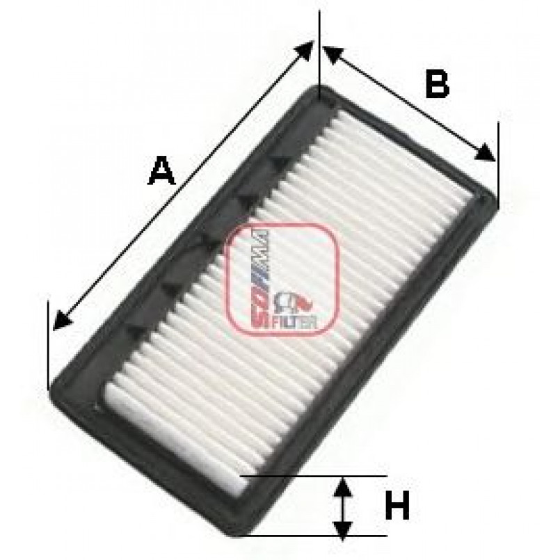 S 3538 A SOFIMA Фільтр повітря